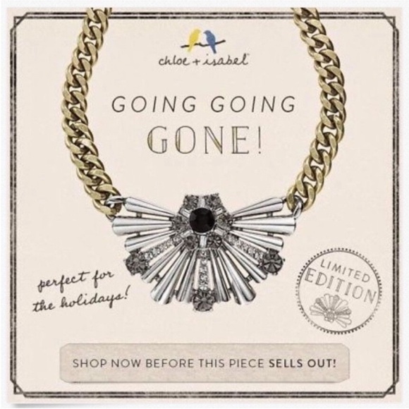 Chloe + Isabel Jewelry - Chloe + Isabel Art Deco Gold and Silver Radiant Necklace
B1